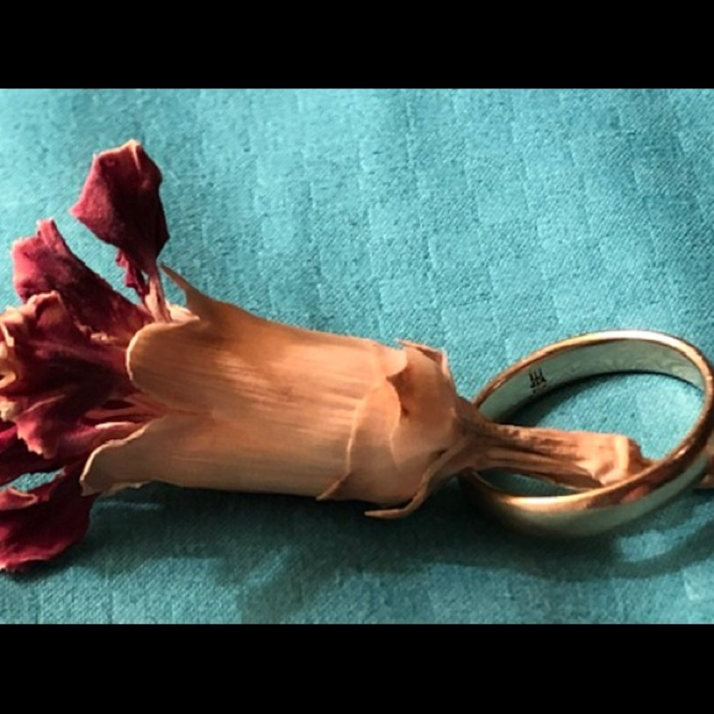 Gold James Avery Athena Band 14k sz 9